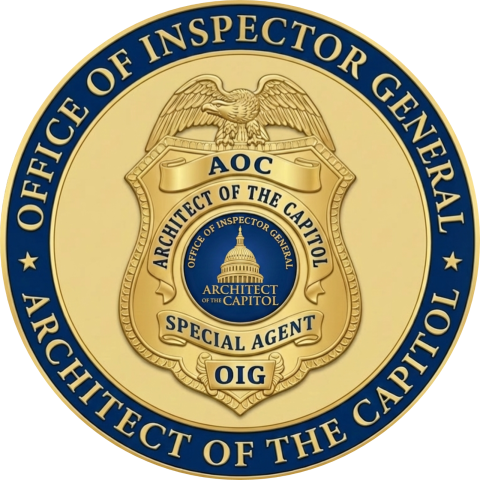 AOC OIG Special Agent Badge