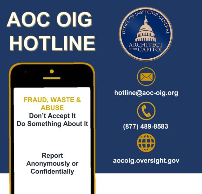 AOC OIG Hotline